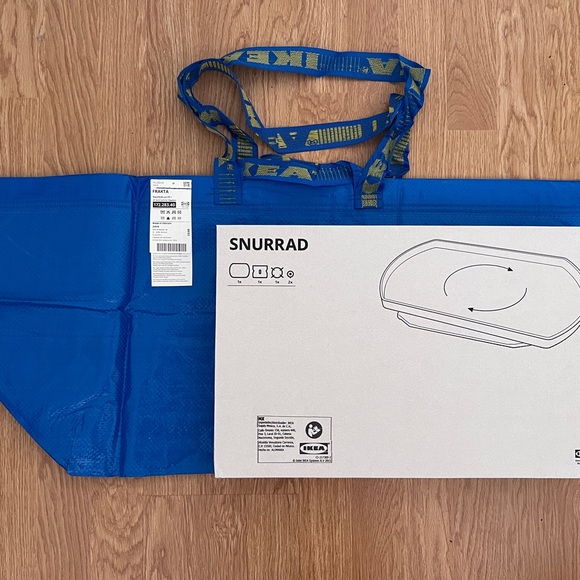 IKEA SNURRAD fridge organizer + free FRAKTA bag